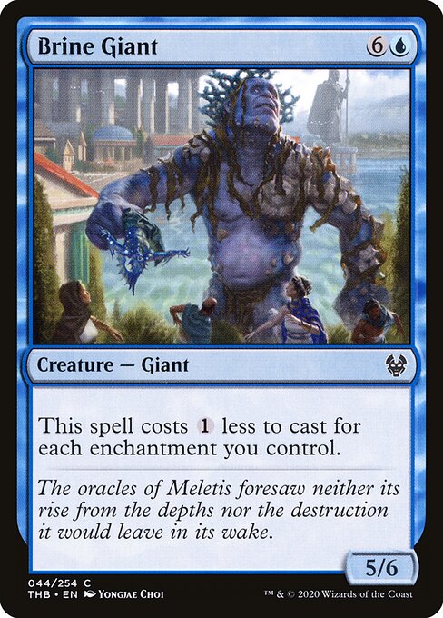 Brine Giant – Theros Beyond Death (THB-44) Magic: The Gathering card