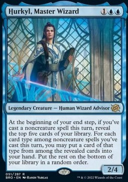 Hurkyl, Master Wizard - The Brothers' War (Rare) [BRO-51] Immagine principale del prodotto