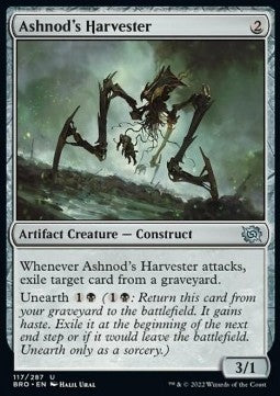 Ashnod's Harvester - The Brothers' War (Uncommon) [BRO-117] Hoofdafbeelding