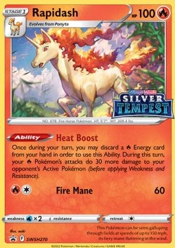 Rapidash - SWSH Black Star Promos (Promo) [SWSH-270] Imagen principal del producto