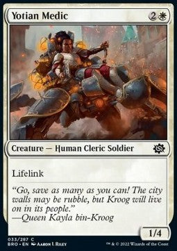 Yotian Medic - The Brothers' War (Common) [BRO-33] Imagen principal del producto
