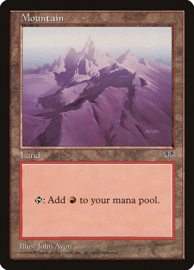 Magic-kaart Mountain MIR-345 uit Mirage (Land)