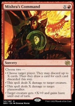 Mishra's Command - The Brothers' War (Rare) [BRO-141] Imagen principal del producto