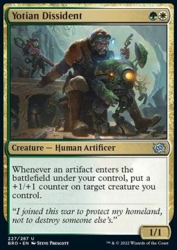 Yotian Dissident - The Brothers' War (Uncommon) [BRO-227] Hover Image