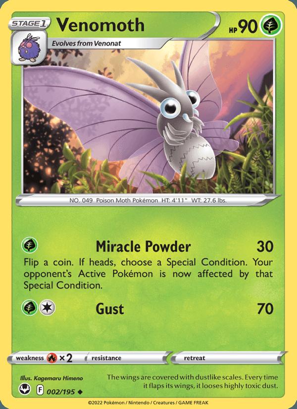 Venomoth - Silver Tempest (Uncommon) [SIT-002] Imagen principal del producto