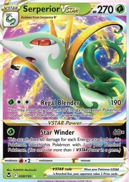 Serperior VSTAR - Silver Tempest (Ultra Rare) [SIT-008] Hover Image