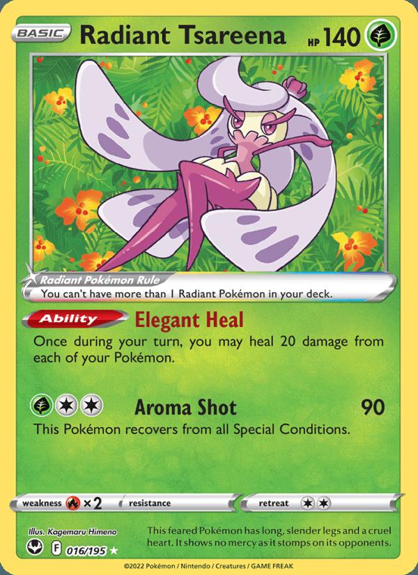 Radiant Tsareena - Silver Tempest (Ultra Rare) [SIT-016] Hoofdafbeelding