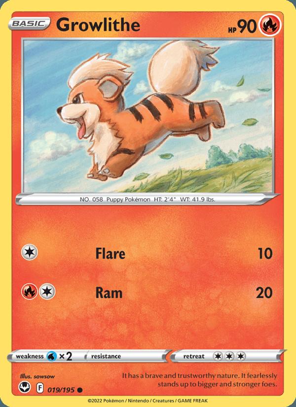Growlithe - Silver Tempest (Common) [SIT-019] Hauptbild