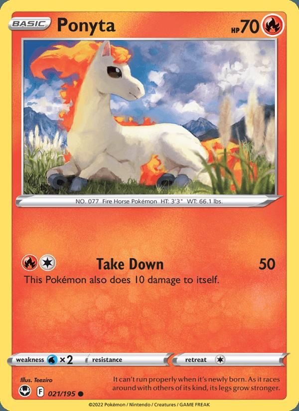 Ponyta - Silver Tempest (Common) [SIT-021] Hauptbild