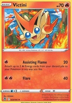 Victini - Silver Tempest (Rare) [SIT-023] Hover Image