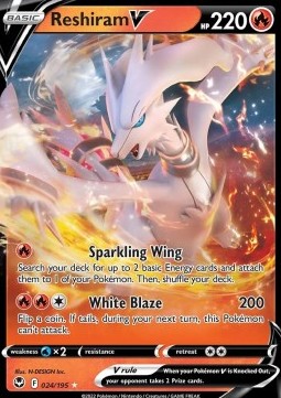 Reshiram V - Silver Tempest (Ultra Rare) [SIT-024] Immagine principale del prodotto