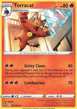 Torracat - Silver Tempest (Uncommon) [SIT-031] Main image