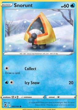 Snorunt - Silver Tempest (Common) [SIT-041] Hover Image