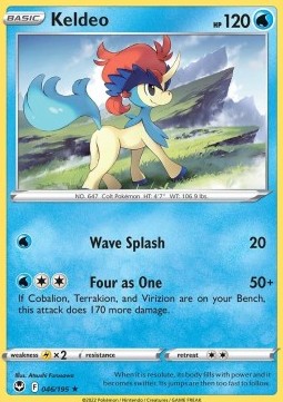 Keldeo - Silver Tempest (Rare) [SIT-046] Hauptbild
