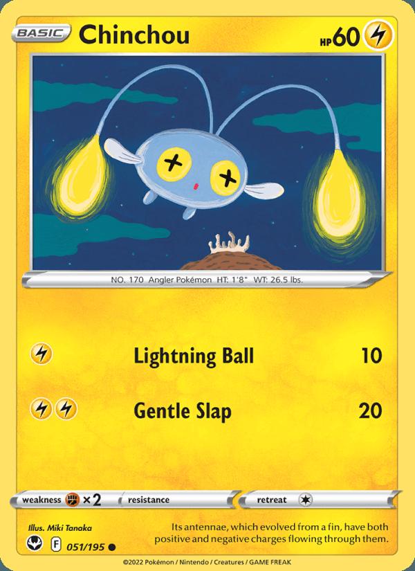 Chinchou - Silver Tempest (Common) [SIT-051] Hauptbild