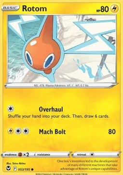 Rotom - Silver Tempest (Common) [SIT-053] Immagine principale del prodotto