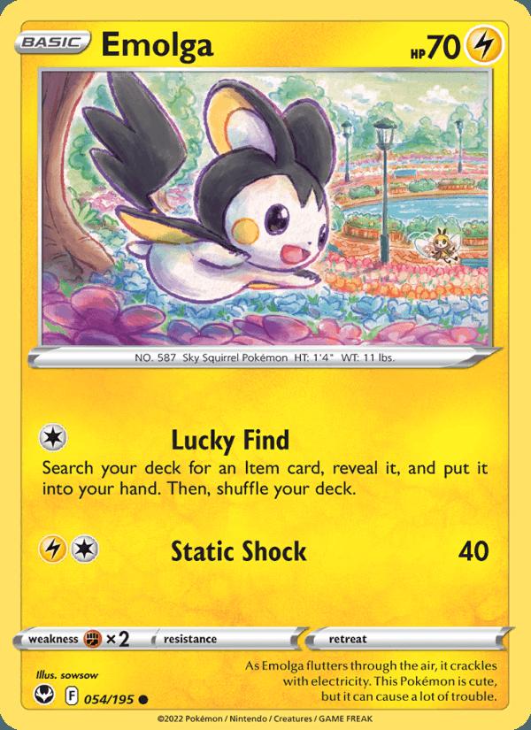 Emolga - Silver Tempest (Common) [SIT-054] Hoofdafbeelding