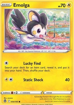 Emolga - Silver Tempest (Common) [SIT-054] Hover Image