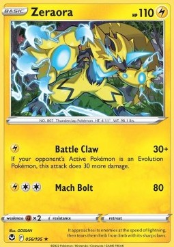Zeraora - Silver Tempest (Rare) [SIT-056] Hover Image