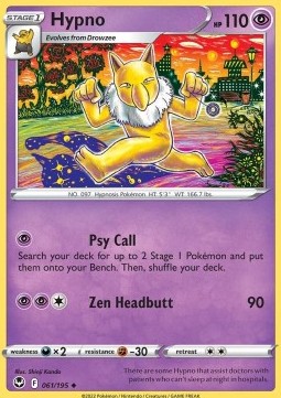 Hypno - Silver Tempest (Uncommon) [SIT-061] Imagen principal del producto