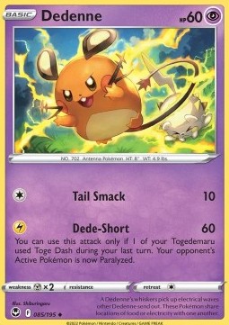 Dedenne - Silver Tempest (Uncommon) [SIT-085] Main image