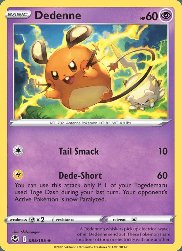 Dedenne - Silver Tempest (Uncommon) [SIT-085] Hoofdafbeelding