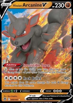 Hisuian Arcanine V - Silver Tempest (Ultra Rare) [SIT-090] Imagen principal del producto