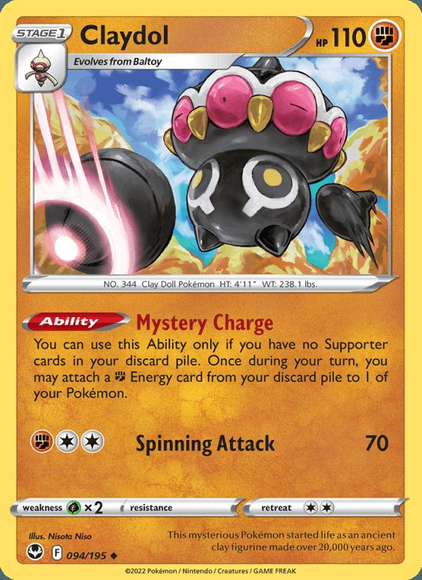 Claydol - Silver Tempest (Uncommon) [SIT-094] Hauptbild