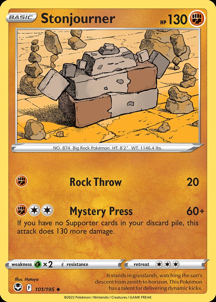 Stonjourner - Silver Tempest (Uncommon) [SIT-101] Imagen principal del producto