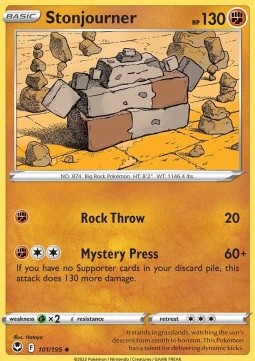 Stonjourner - Silver Tempest (Uncommon) [SIT-101] Hover Image