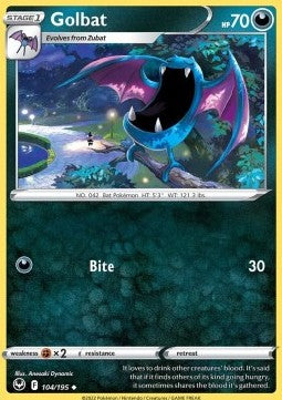 Golbat - Silver Tempest (Uncommon) [SIT-104] Imagen principal del producto