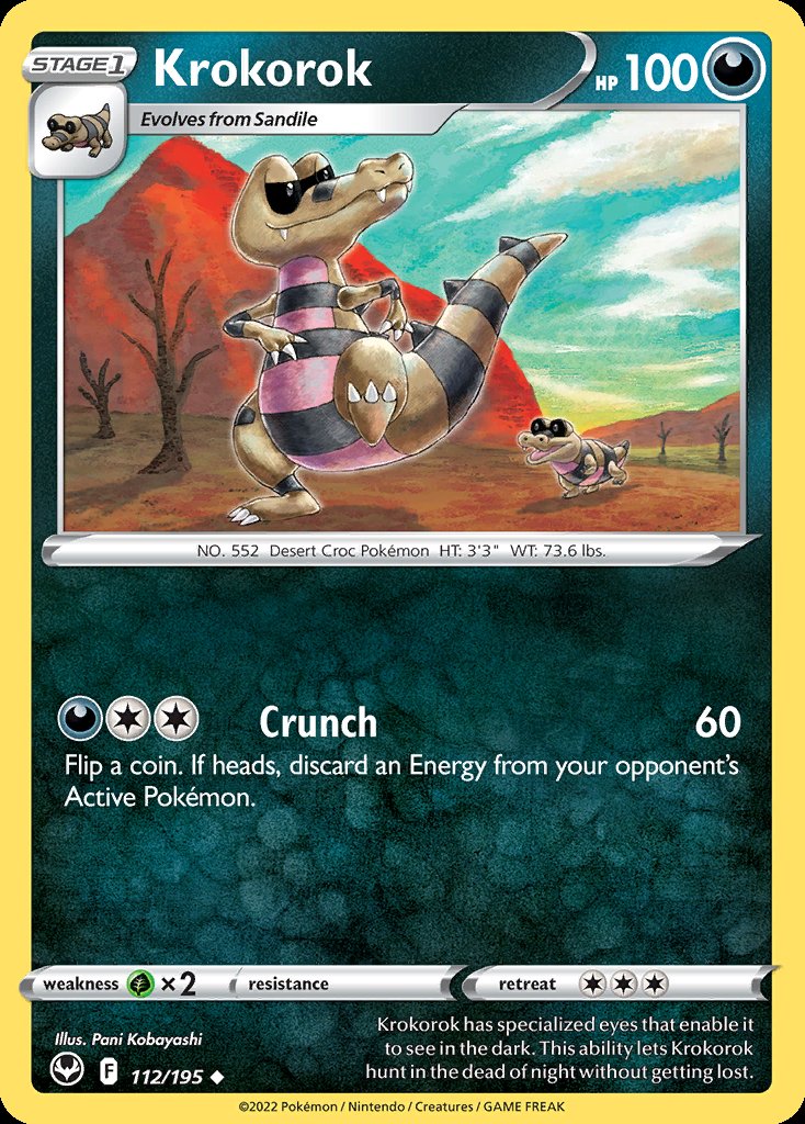 Krokorok - Silver Tempest (Uncommon) [SIT-112] Imagen principal del producto