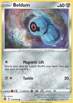 Beldum - Silver Tempest (Common) [SIT-117] Immagine principale del prodotto