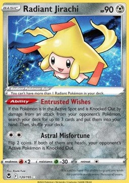 Radiant Jirachi - Silver Tempest (Ultra Rare) [SIT-120] Hoofdafbeelding
