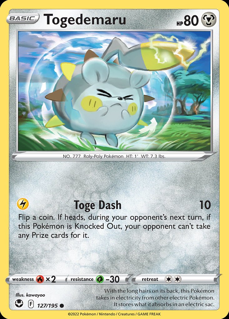 Togedemaru - Silver Tempest (Common) [SIT-127] Imagen principal del producto