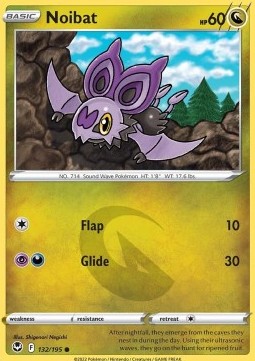 Noibat - Silver Tempest (Common) [SIT-132] Hover Image