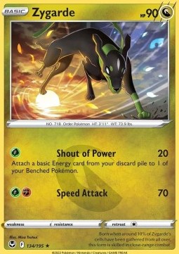 Zygarde - Silver Tempest (Rare) [SIT-134] Hover Image
