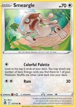 Smeargle - Silver Tempest (Common) [SIT-137] Imagen principal del producto