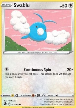Swablu - Silver Tempest (Common) [SIT-142] Hover Image