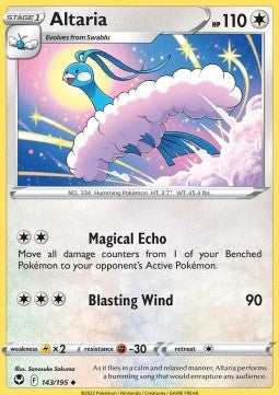 Altaria - Silver Tempest (Uncommon) [SIT-143] Immagine principale del prodotto