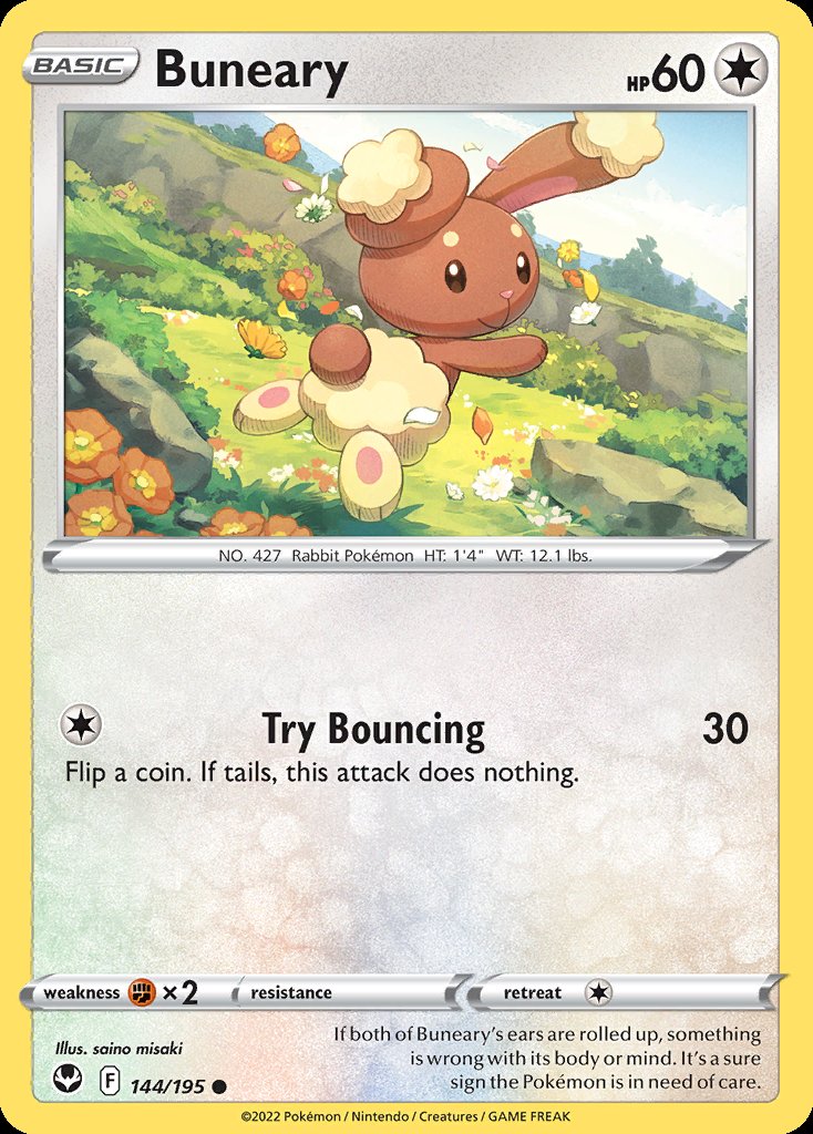 Buneary - Silver Tempest (Common) [SIT-144] Hauptbild