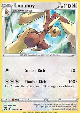 Lopunny - Silver Tempest (Uncommon) [SIT-145] Immagine principale del prodotto