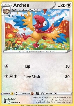 Archen - Silver Tempest (Uncommon) [SIT-146] Hover Image