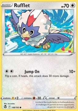 Rufflet - Silver Tempest (Common) [SIT-148] Hover Image
