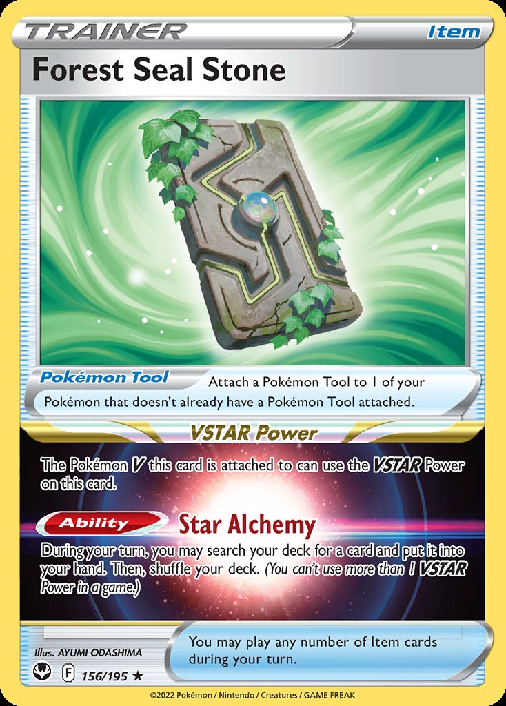 Forest Seal Stone - Silver Tempest (Holo Rare) [SIT-156] Hauptbild