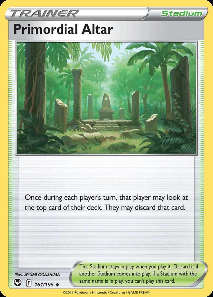 Primordial Altar - Silver Tempest (Uncommon) [SIT-161] Image principale du produit