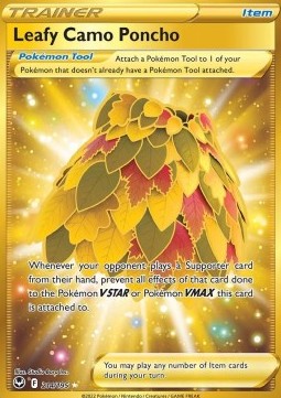 Leafy Camo Poncho - Silver Tempest (Secret Rare) [SIT-214] Hauptbild