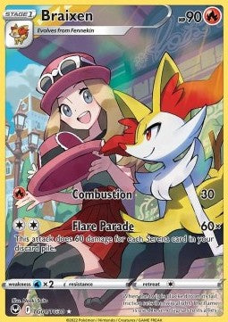 Braixen - Silver Tempest (Holo Rare) [SIT-TG01] Hover Image