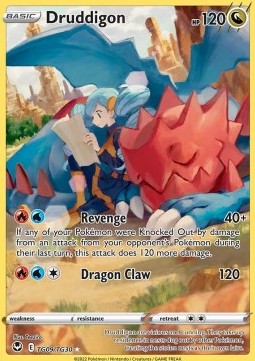 Druddigon - Silver Tempest (Holo Rare) [SIT-TG09] Main image