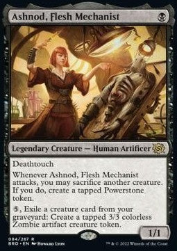 Ashnod, Flesh Mechanist - The Brothers' War (Rare) [BRO-84] Immagine principale del prodotto